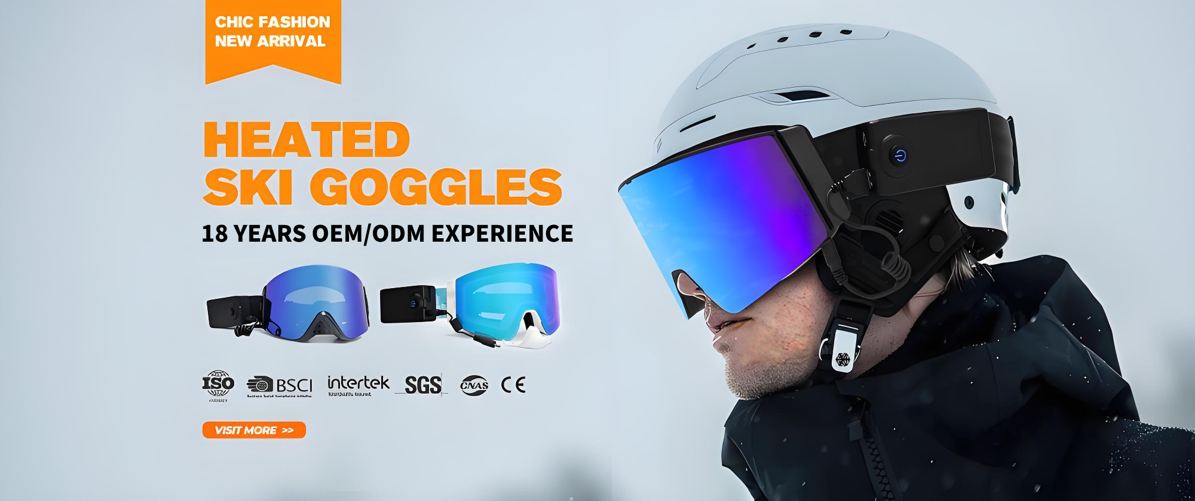 HEATED SKI GOGGLES